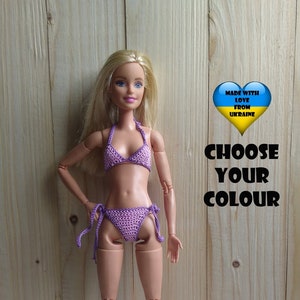 11 inch Fashion doll swimsuit - Choose your colour