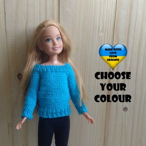 Stacie doll clothes - Stacie doll sweater - Choose your colour
