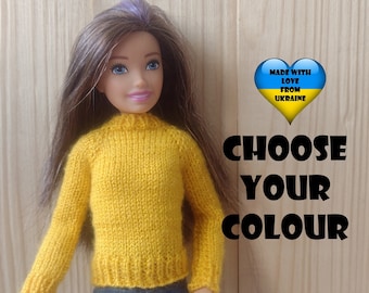 Skipper doll clothes - Skipper doll sweater - Choose your colour