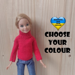 Sweater for Stacie doll - Clothes for Stcie doll - Choose your colour