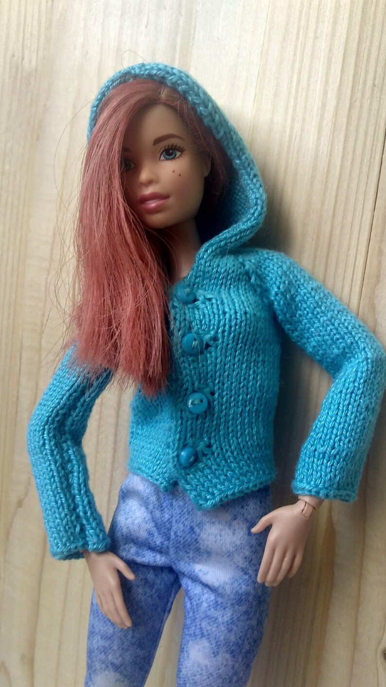 Barbie doll clothes Barbie doll hooded sweatshirt Choose Etsy