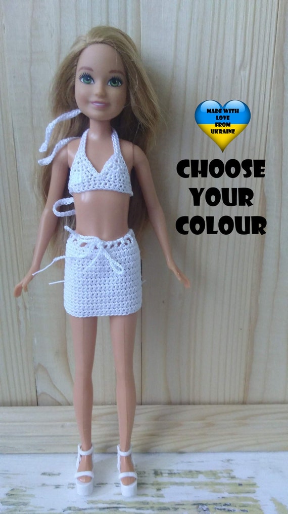 Stacie doll top and skirt - Clothes for Stacie doll - Choose your colour
