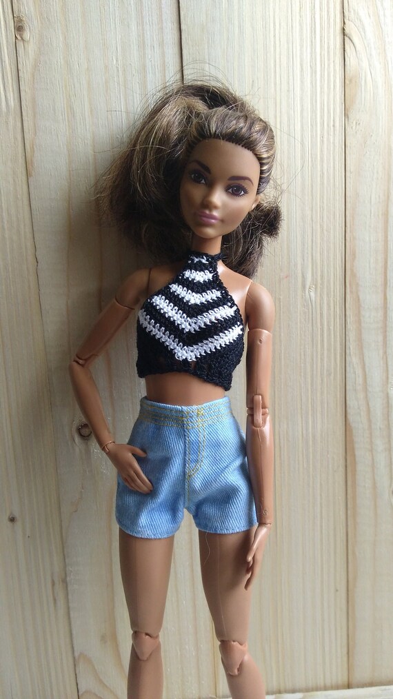 Barbie Clothes Barbie Top Summer Top for Barbie | Etsy