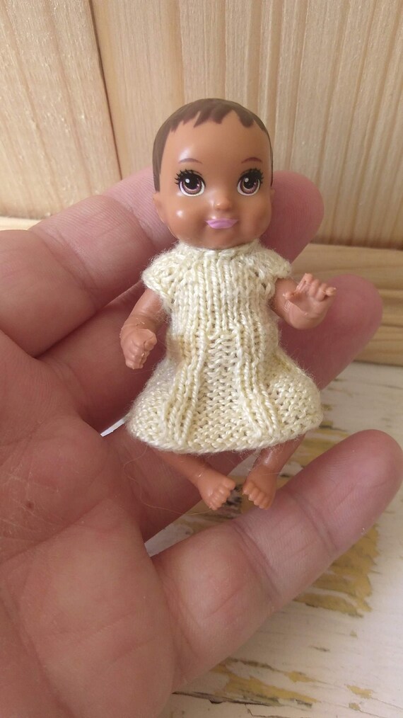 Baby Barbie Clothes Cotton Baby Barbie Dress Choose Your Etsy