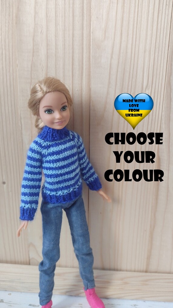 Stacie doll sweater - Striped sweater for Stacie - Choose Your Colour
