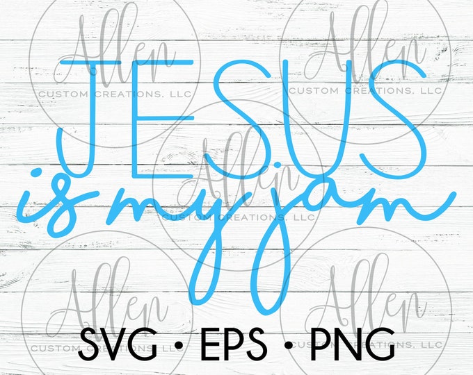 Jesus is My Jam SVG, Jesus SVG, Christian SVG, Jesus Shirt Svg, Jesus ...