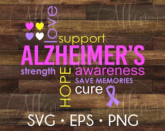 Conscientização sobre Alzheimer SVG, Citação sobre Conscientização sobre Alzheimer, Conscientização sobre Alzheimer, SVG sobre Alzheimer, Suporte para Alzheimer