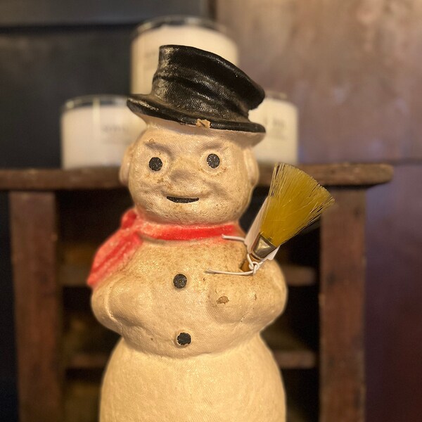 1950s Paper Mache Snowman