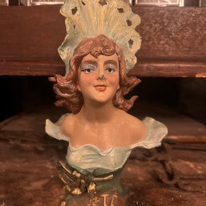 Antique Art Nouveau Bust