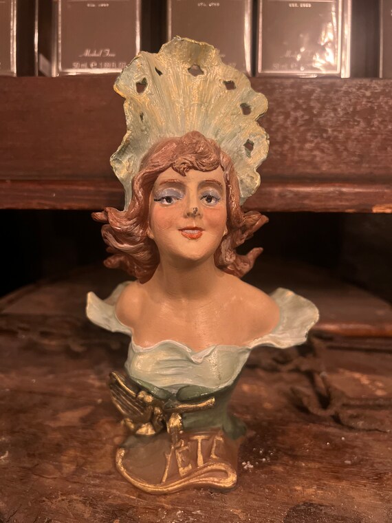Buste Art Nouveau - Femme Jeunesse - Reproduction Vintage - Palazzo Int