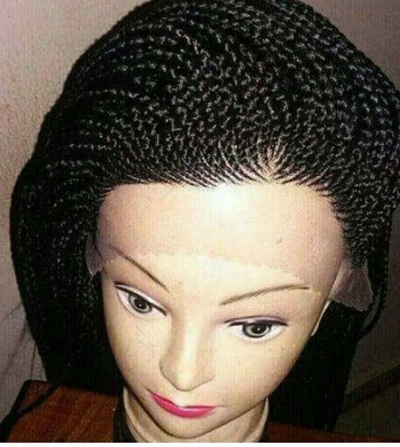 100 Human Hair Braided Wigs Etsy