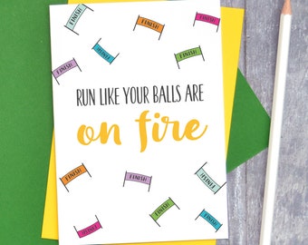 Funny Marathon Card Etsy Funny Marathon Card Etsy