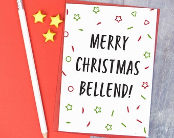 weihnachtskarte für den freund