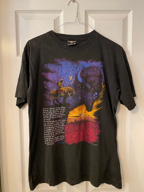 Vintage 90s Zip it London Buffalo T-shirt