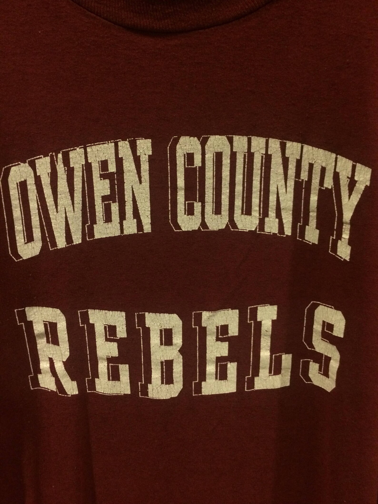 Vintage super soft Owen County Rebels shirt | Etsy