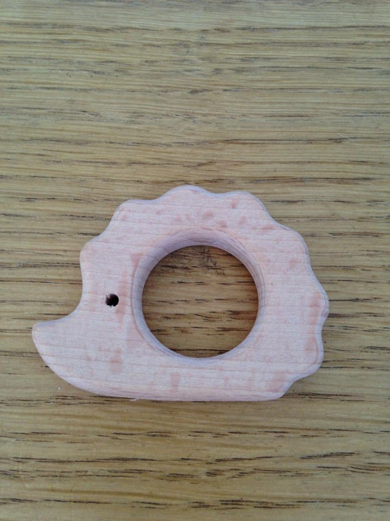 natural wood teething rings