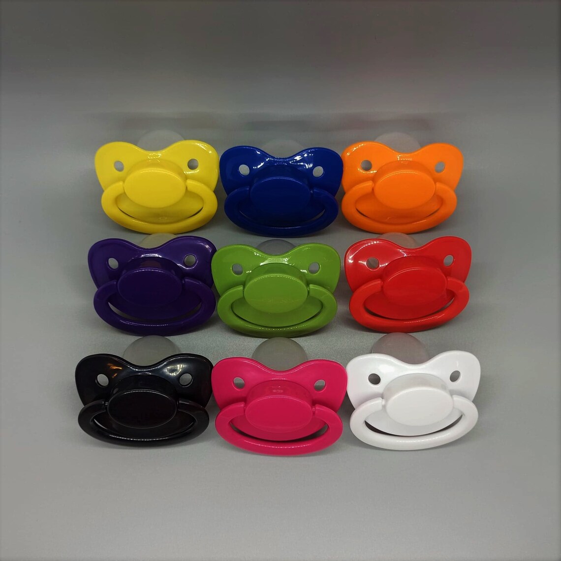 DDLG 10 Pack ADULT Pacifier Lot ABDL Adult Pacifier Bulk Etsy