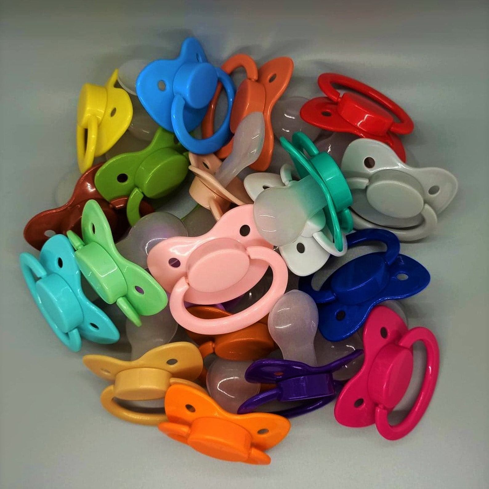 DDLG 10 Pack ADULT Pacifier Lot ABDL Adult Pacifier Bulk Etsy