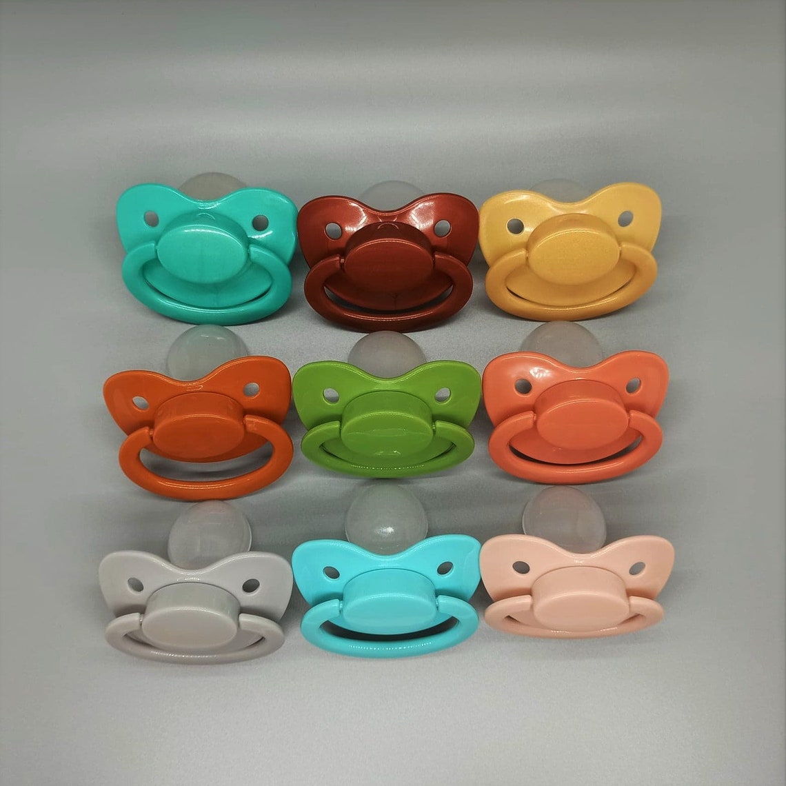 DDLG 10 Pack ADULT Pacifier Lot ABDL Adult Pacifier Bulk Etsy