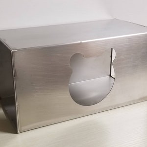 Stainless Steel Hideaway House Tunnel Small Pets Chinchilla