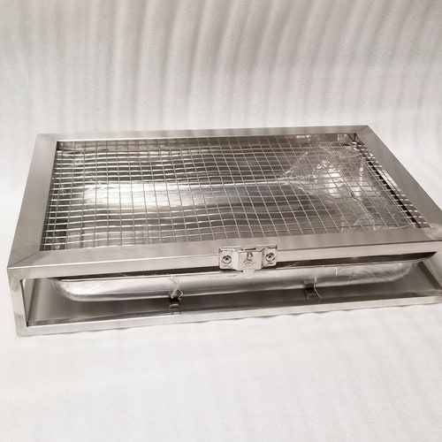 Stainless Steel Scatterless Sliding Tray Litter Box Pan Potty Training