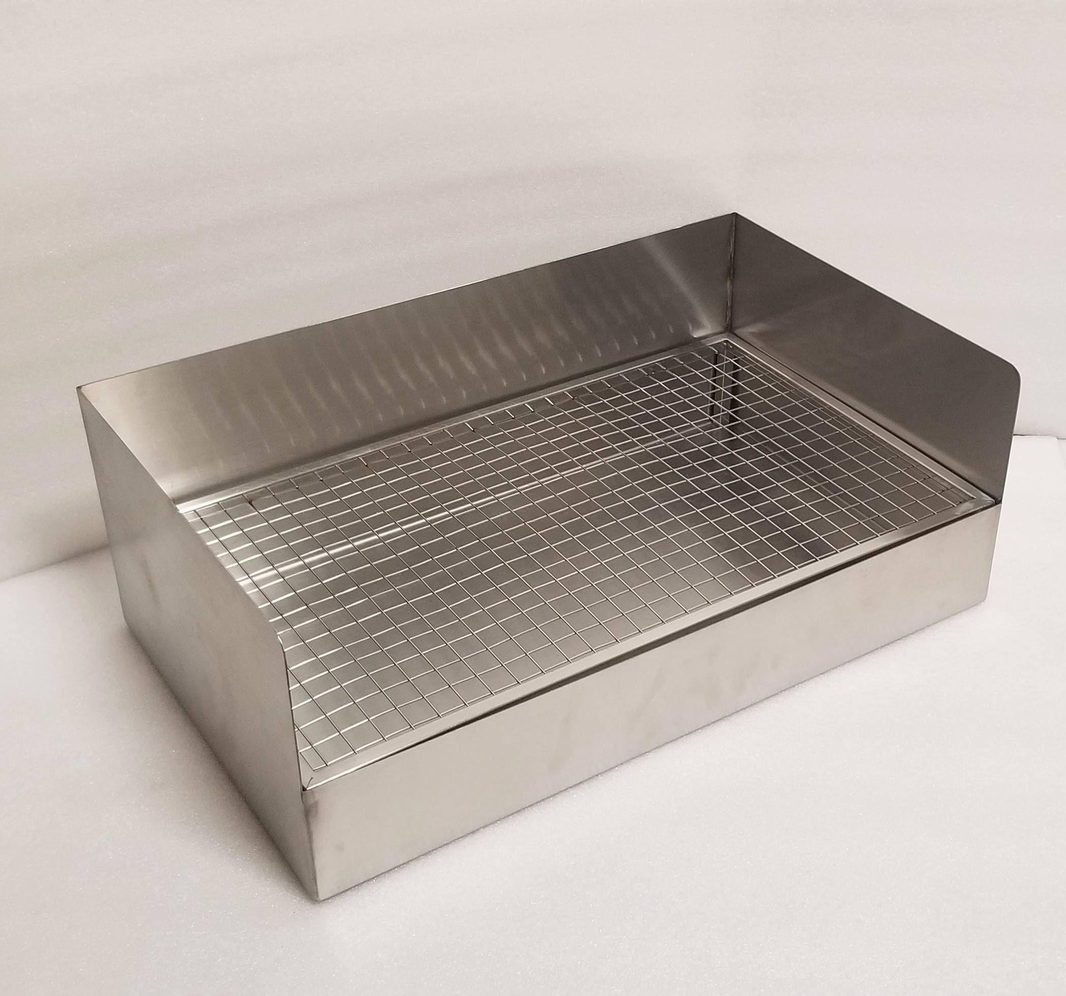 Less Litter XXL Stainless Steel Box & Floor Mat