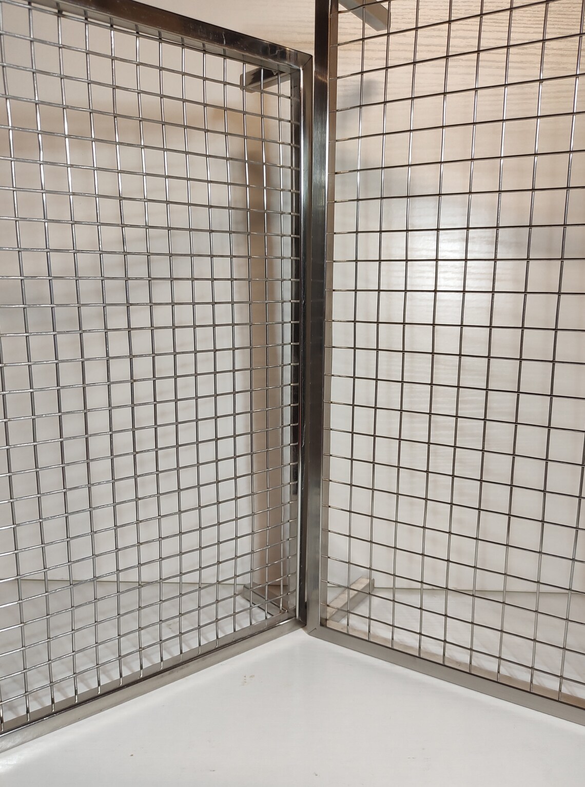 Stainless Steel Scatterless Litter Pan Box with Guard Small Etsy