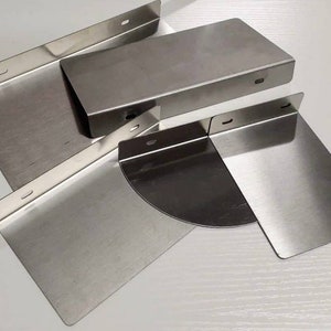 Stainless Steel Cooling Ledge with Guards Small Pets Shelf Chinchilla Rat