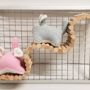 Wood Ramp Bridge Make Your Own Shape for Chinchilla Small Pet