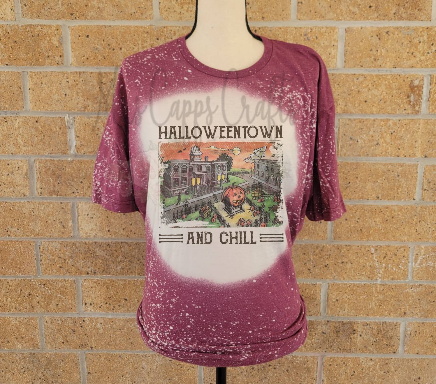 Bleach Tee Shirt HALLOWEENTOWN & CHILL