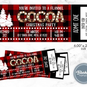 EDITIERBARE Weihnachtsfeiereinladung, Weihnachtskarten, Flanell und Frost, Kinderweihnachtsfeier, Klassenpartyeinladung, Schulflyer, druckbar