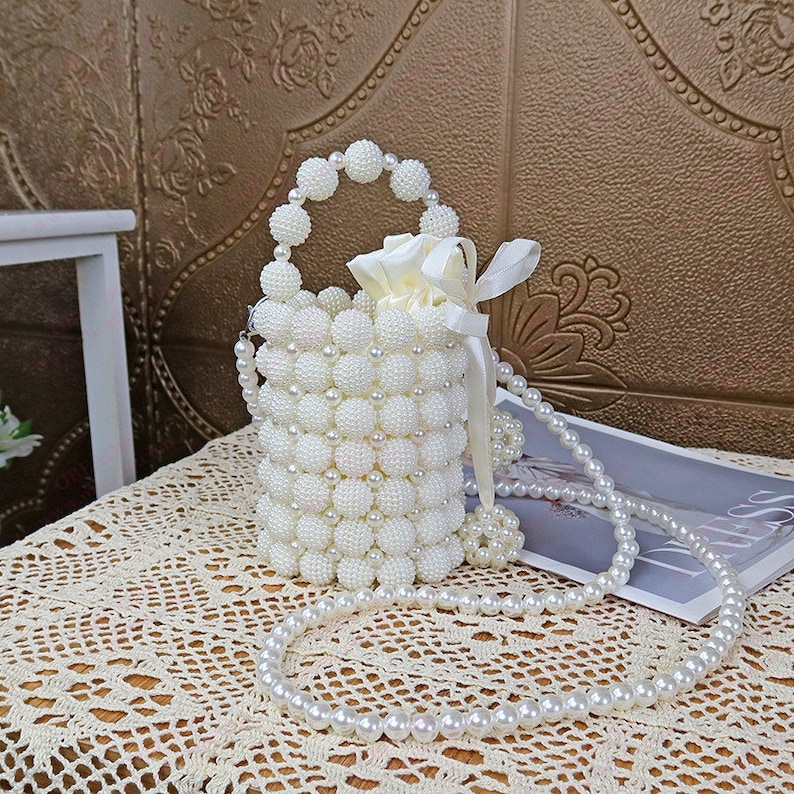 Beaded Clutch Bag Handmade Tote Handbags