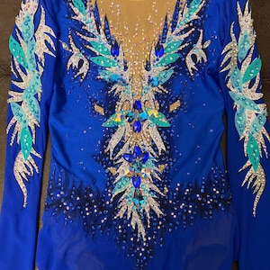 Rhythmic Gymnastics Leotards - Leotard for Acrobatics - Sport Aerobics suit - Ukrainian Atelier - Figure skating dress