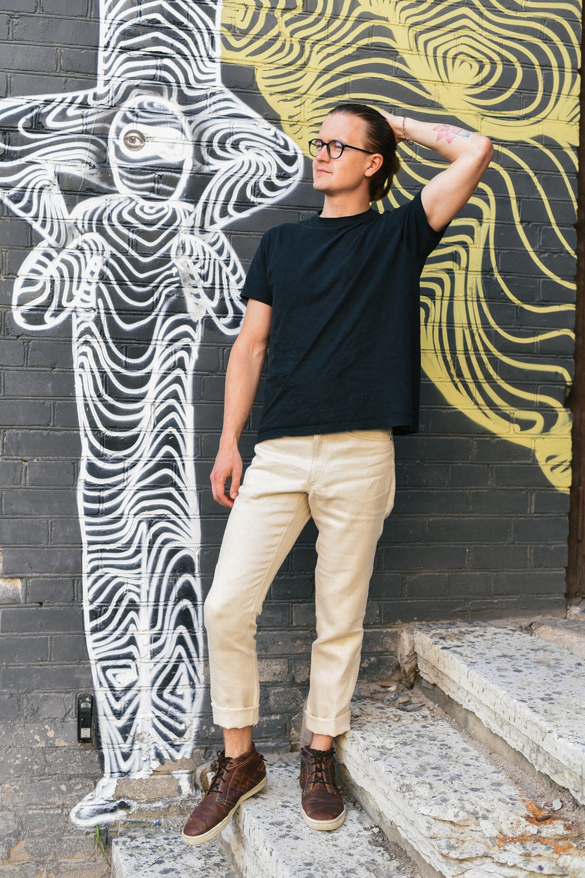 Pure Hemp Jeans for Men // 100 Hemp Trousers in Natural Color Etsy