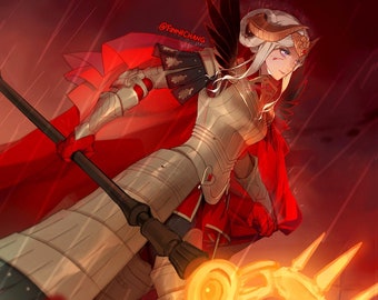 Emperor Edelgard Fire Emblem Three Houses poster