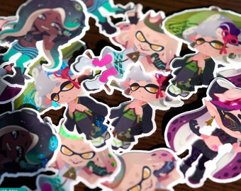 Splatoon Idols Holographic Vinyl Sticker