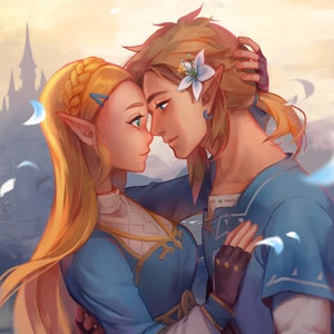 Silent Princess poster Breath of the Wild