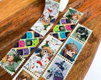 Link Zelda Faux Stamp Washi Tape