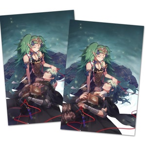 Rebirth of the Creator Sothis Byleth Fire Emblem Three Houses poster