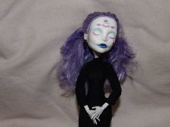 Custom Doll Mystique Monster High Spectra Vondergeist Ooak Etsy