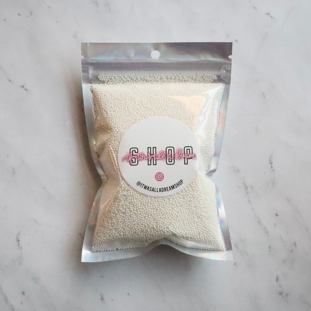 WHITE NONPAREILS SPRINKLES Etsy