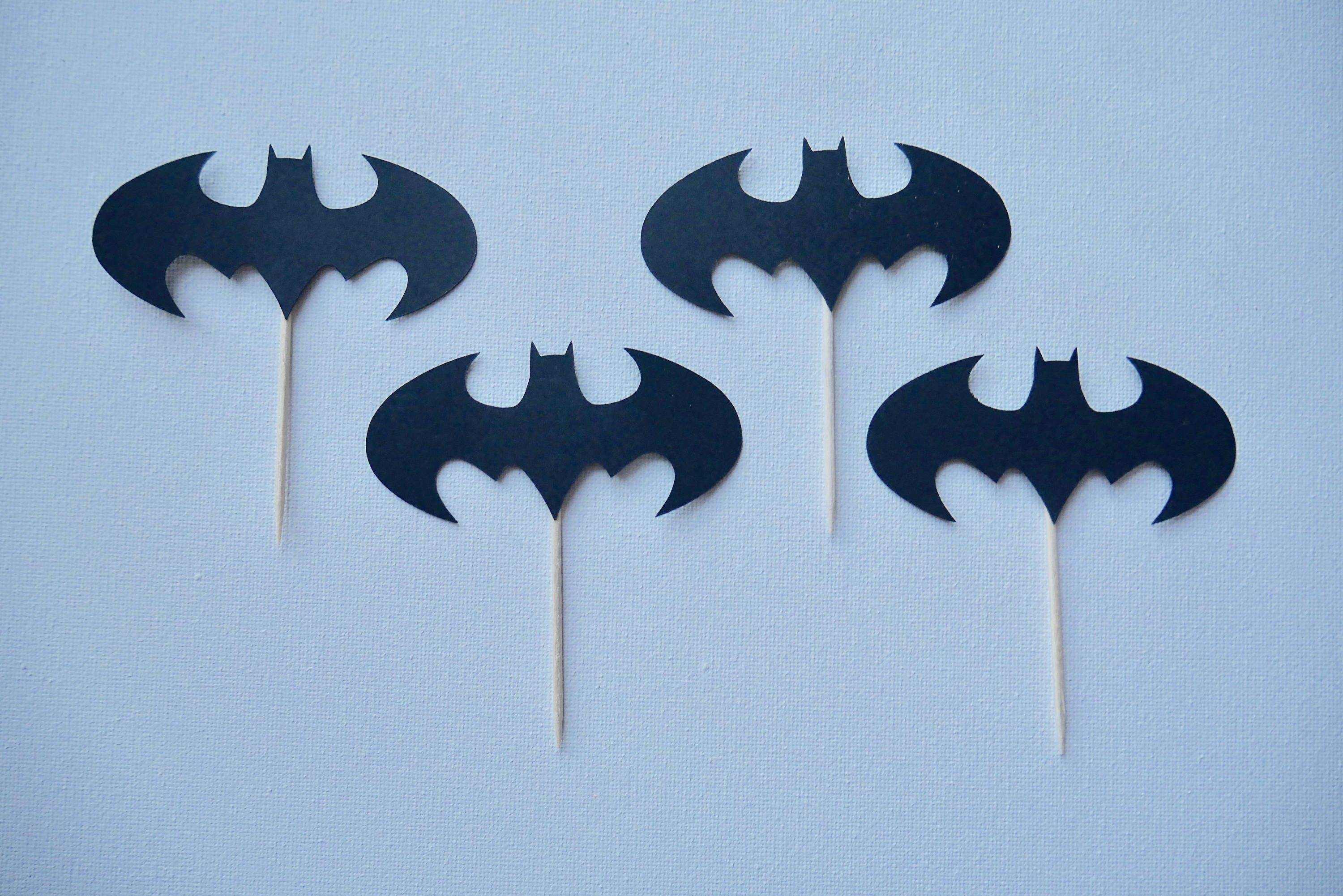 12 Batman Cupcake Toppers | Etsy