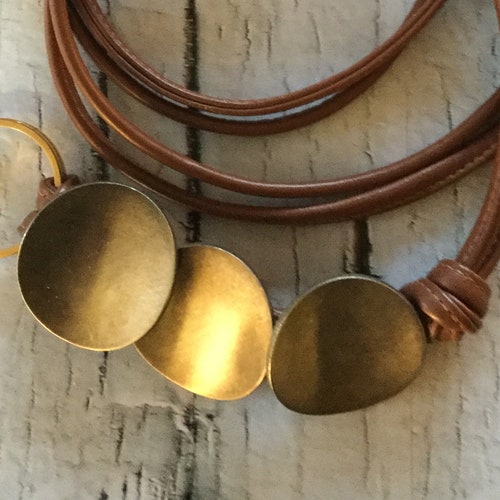 Vintage Mid Century Modernist Sterling shops And Leather Belt