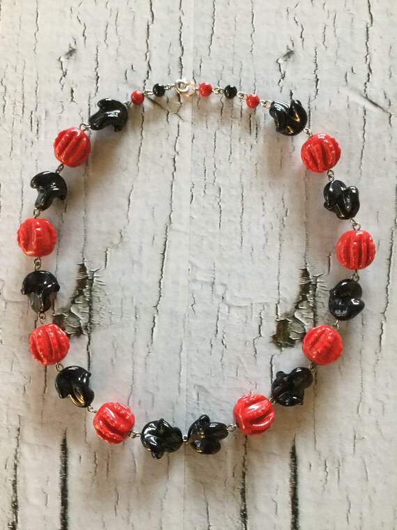 A French "Rousselet" 1940's Hand Crafted Beaded N
