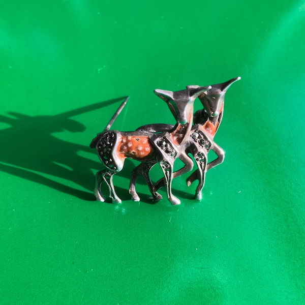 Broche double Bambi par Ciro