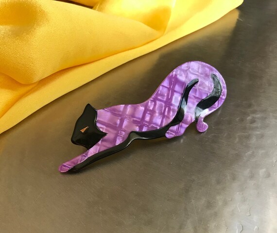 Lea Stein Panther brooch