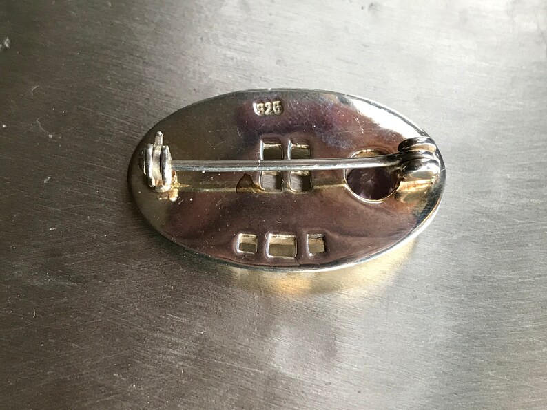 Silver Mackintosh style brooch