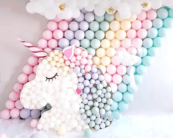 Mixed Pastel Finish 5/" 12/" 24/" Round Latex Balloons Pink Blue Mint Lavender