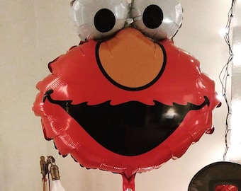 Elmo Balloon, DIY Party Decoration, Sesame Street Theme