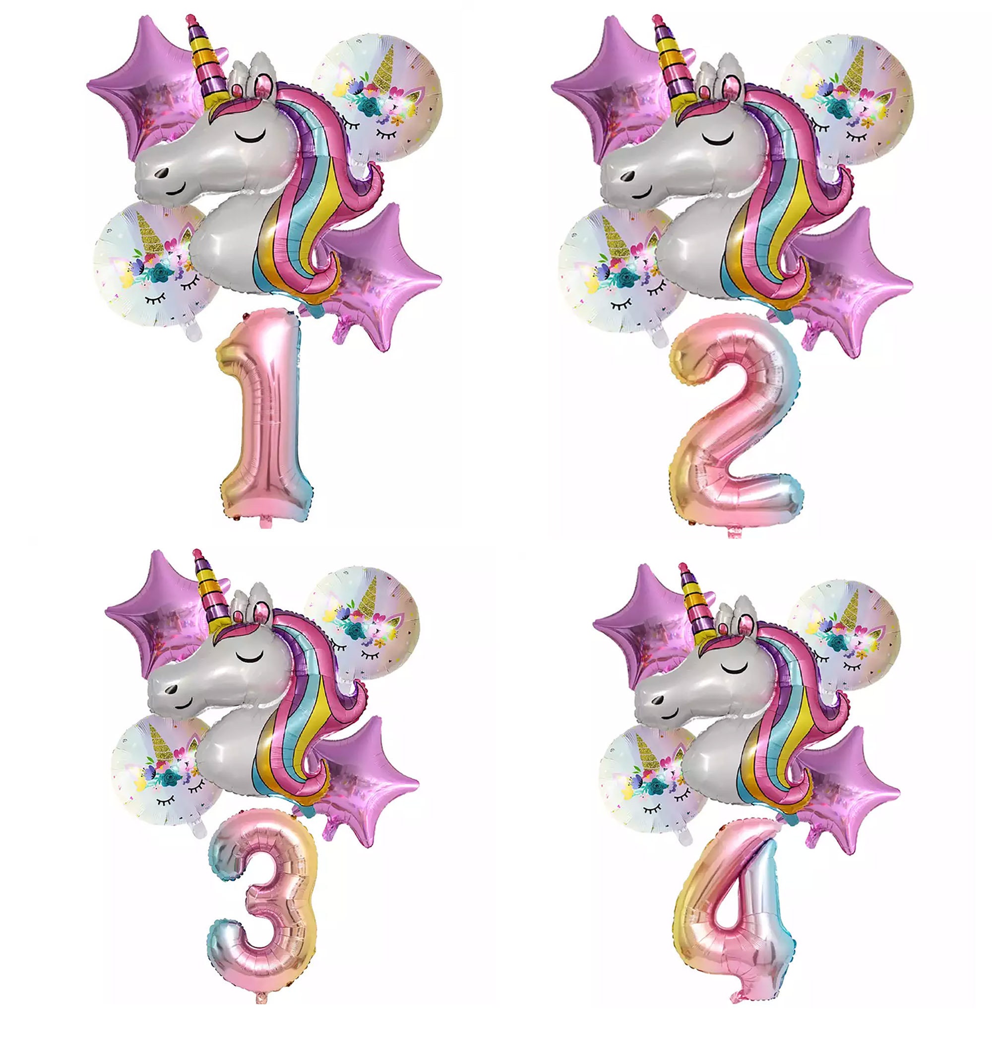 Unicorn Balloons - Unicorn Party Decoration, Magical Unicorn, Girls B…